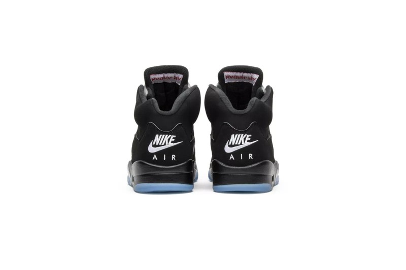 Nike Air Jordan 5 Retro OG Black Red Silver White 2016 845035-003 Men's US7-14 gallery