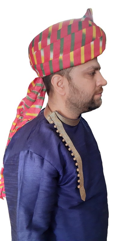 Men Safa Hat Top Indian Cotton Blend Groom Turban Pagri Handmade Safa Pag gallery