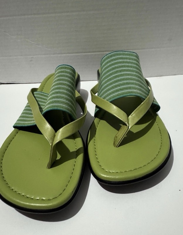 Summer Freaky Shoe Green Flip Flop Toeless Sock Sandals gallery