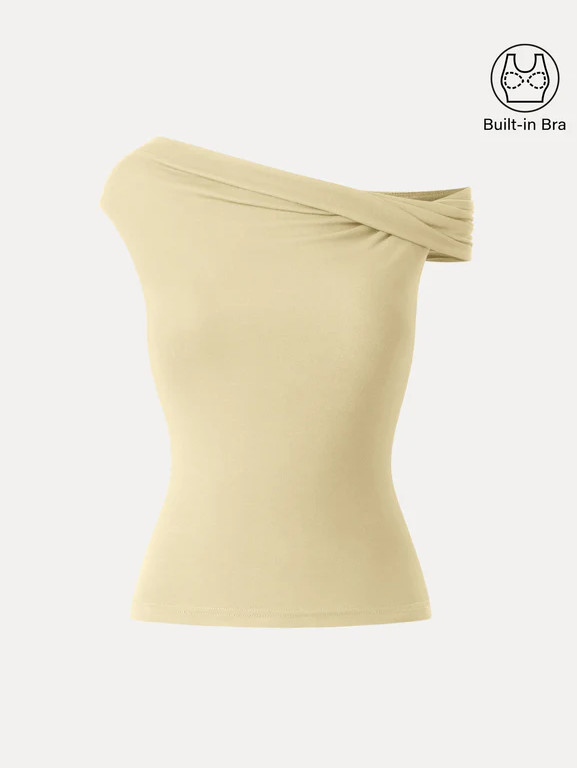 OGL Multi-wear Versatile Necklines Bra Top, Butter Yellow