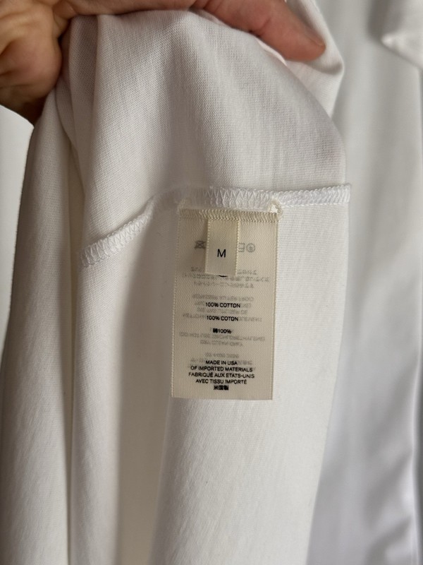 THE ROW White Cotton Knit Lightweight Maxi T-Shirt Dress, Short Sleeve Size L gallery