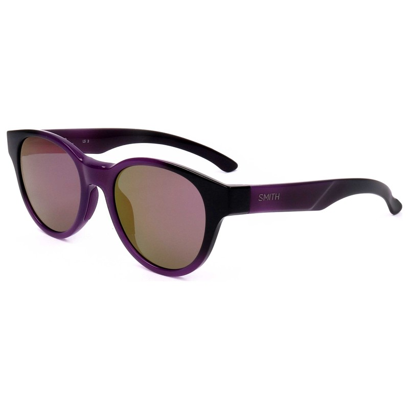 Smith Optics Unisex 51 mm Violet Black Sunglasses SNARE-2JK-51