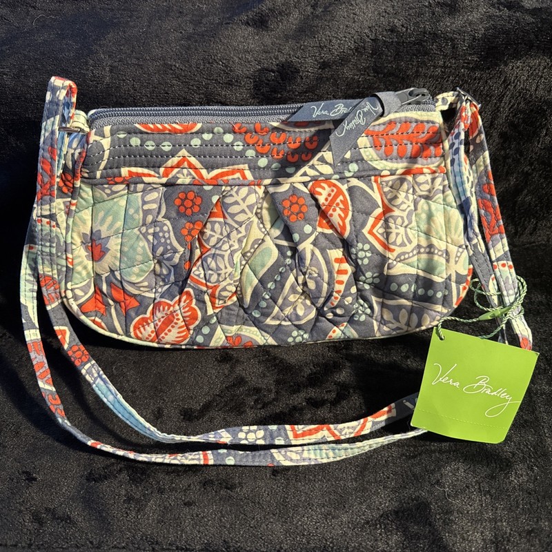 Vera Bradley Frannie Nomadic Floral Crossbody New With Tags