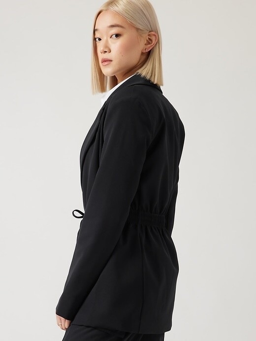 ATHLETA Endless Blazer 16 ( XL ) Black Jacket #860105 NEW gallery