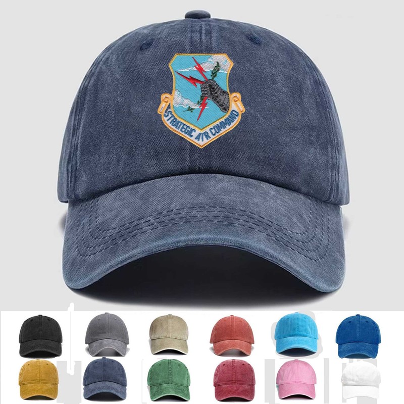 Custom Embroidered Hat SAC (Strategic Air Command), Veteran Cap, Gift Idea