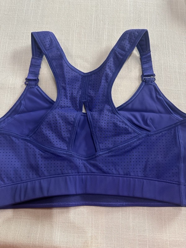 Ruby Ribbon Sport Demiette Bra Style 1905 Full Support Wire Free Sz32 gallery