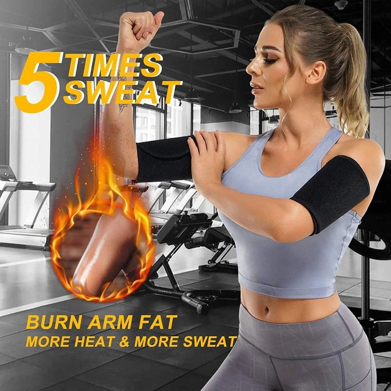 Arm Trimmers for Women Sauna Sweat Arm Shaper Bands 1pc gallery