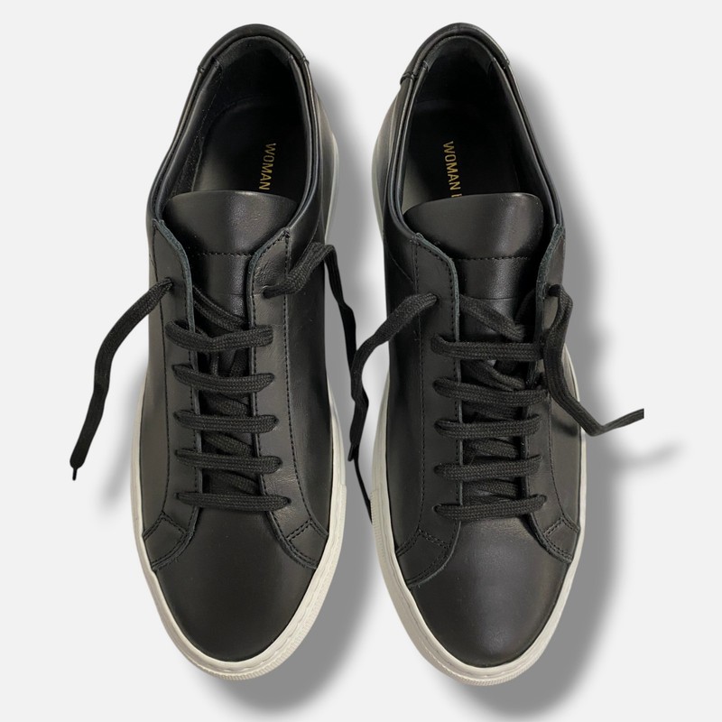 Common Projects Women's Black Original Achilles Sneakers Shoes Size 39 gallery