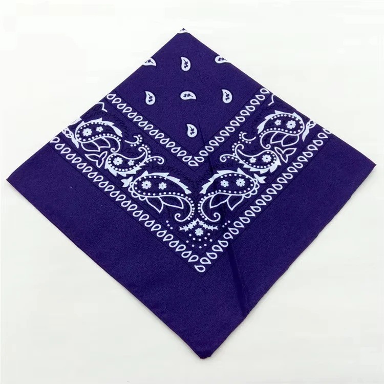 USA Seller 100% Cotton Paisley Bandanas 22"X22" Scarf Head Neck Bandannas gallery
