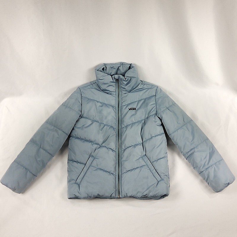 Vans Foundry V Printed Puffer MTE-1 Jacket Women’s 2XS Ashley Blue