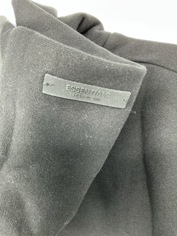 NWT Fear of God Essentials Hoodie SS22 Stretch Limo Black - 100% Authentic M gallery
