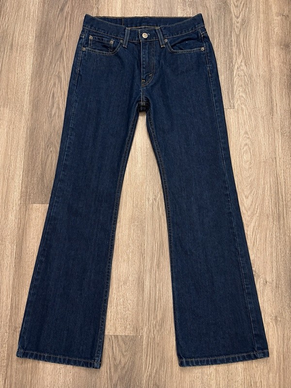 Levi’s 527 Bootcut Jeans Women’s W29 L30 Dark Wash Blue Denim Water Less Mexico