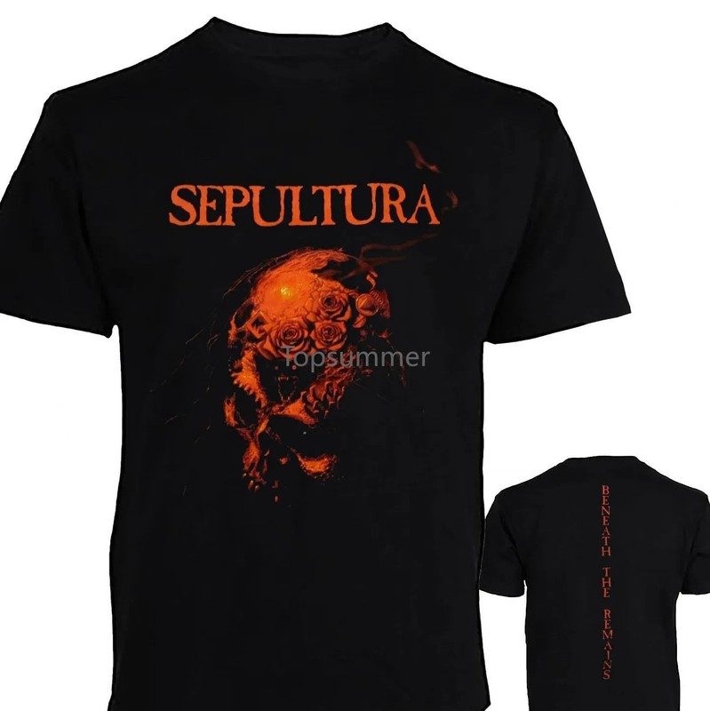 Sepultura Beneath The Remains Thrash Metal T _ Shirt Sizes S To 7Xl Men O Neck