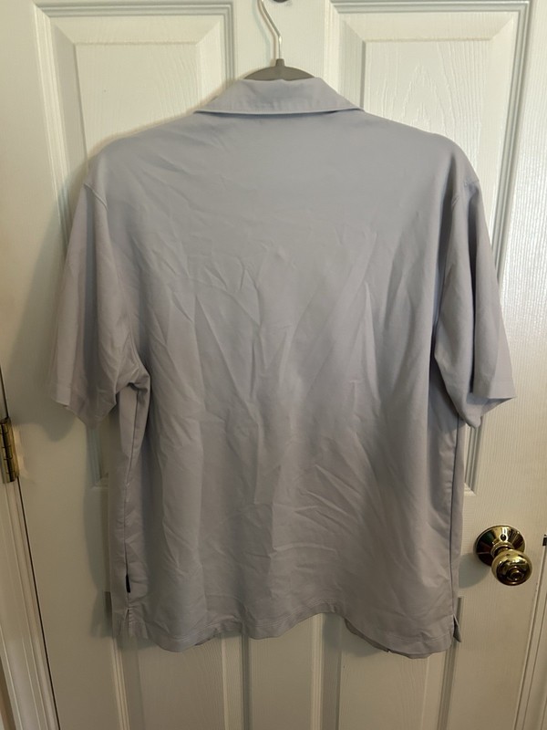 Kenneth Cole Light Gray Short Sleeve Button-Up Shirt gallery