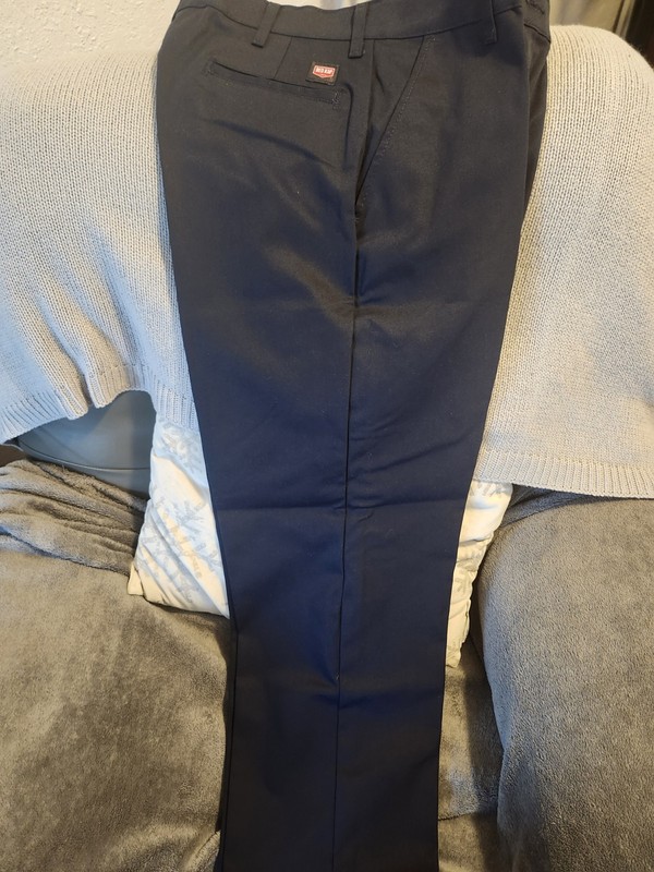 Red Kap Men’s Stain Resistant, Flat Front Work Pants