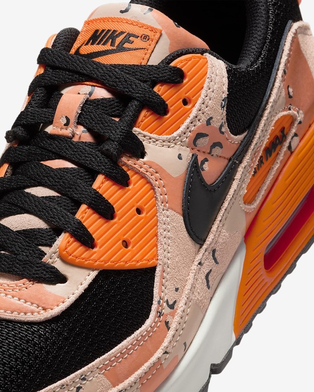 Nike Air Max 90 PRM "Bio Beige/Safety Orange/Phantom" IF1721-201 New [US 6-15] gallery