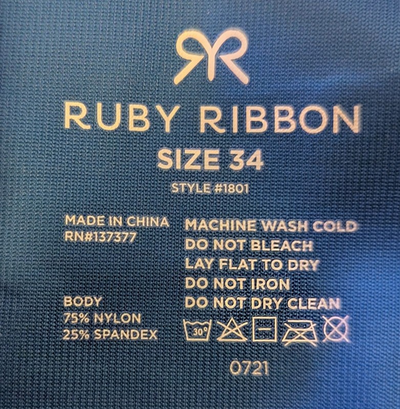 Ruby Ribbon Heritage Lace Demiette Winter Rose — NWT Size 34 (Seamless Shaper) gallery