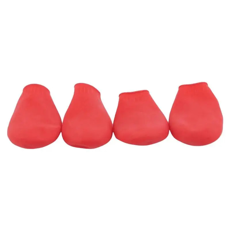 4Pc/Set Waterproof Paw Protector Balloon Rubber Rain Boots Cat Socks Footwear an gallery