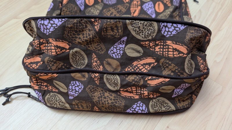 Aloha Collection Shoreline Shells Packing Cube Nylon Bag, Hawaii Big Show Limtd gallery