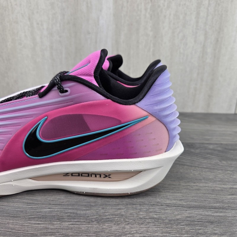 Nike Air Zoom GT Cut 3 Turbo South Beach Size 8.5 Mens Blue Basketball Shoes gallery