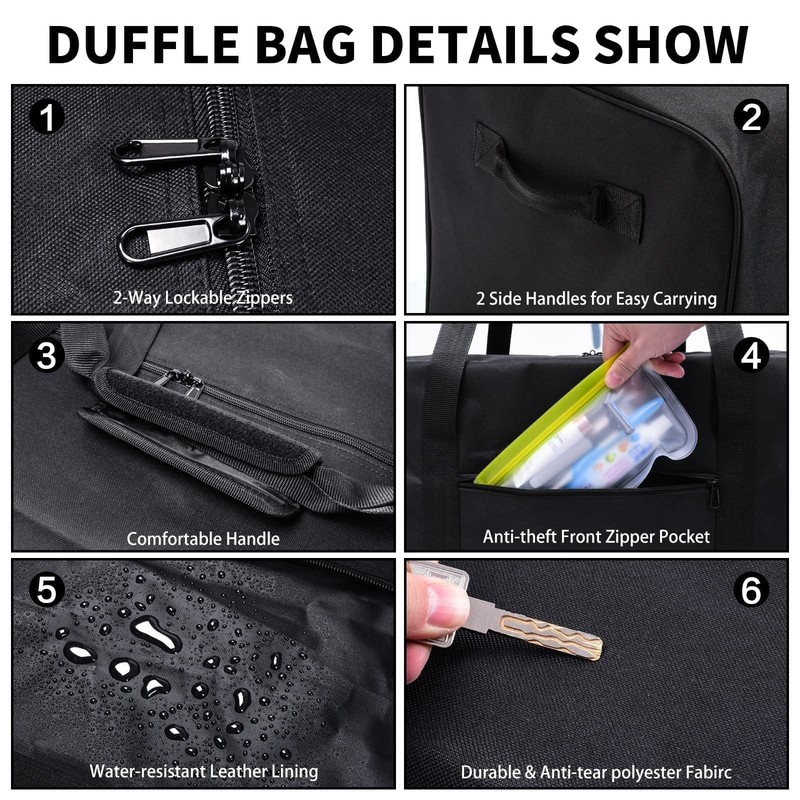 Urbanstand 52 Inch Extra Large Duffle Bag for Travel, 190L Sports Gear Storag... gallery