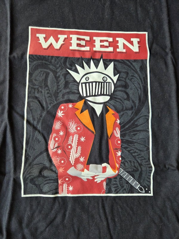 WEEN - RYMAN NASHVILLE BOOGNISH 2018 TOUR T-Shirt Mens XLARGE Brand New gallery
