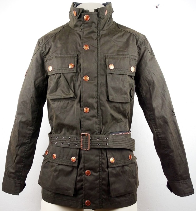 SUPERDRY Endurance Wax Trials Jacket Men's Jacket Coat Size S Khaki NEW with TAGS gallery