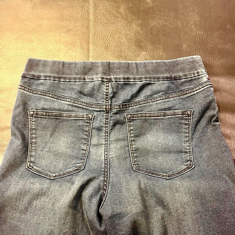 Nine West Women's Blue Denim Pull-On Skinny Jeans Regular Size 10 gallery
