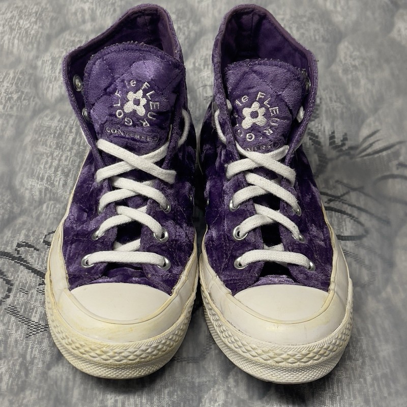 Converse Chuck 70 High SneakerGolf Le Fleur Quilted Velvet 165600C Men 5.5 Wms 7 gallery