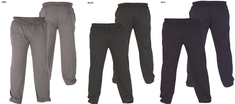 ROCKFORD LIGHT WEIGHT FLEECE JOGGING BOTTOM(RORY)SIZE 1XL-8XL,3 OPTIONS
