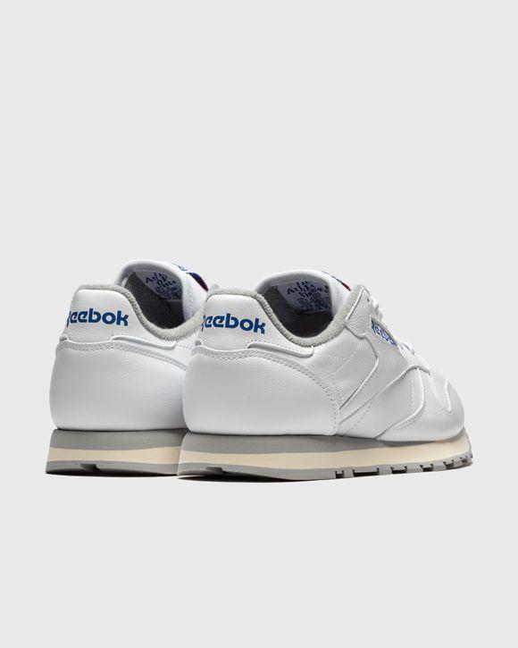 Reebok Classics Men's Classic Leather Sneakers M42845 White/Gray gallery