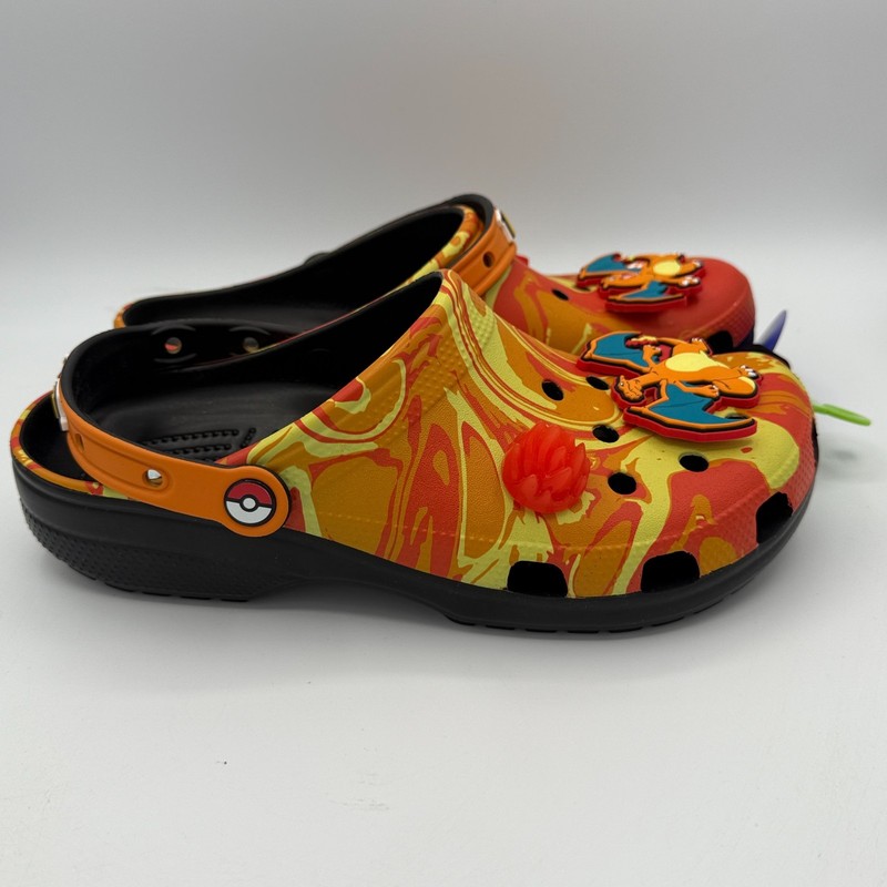 Crocs Pokemon Charizard Mens Size 9 Classic clog 210242 001 gallery