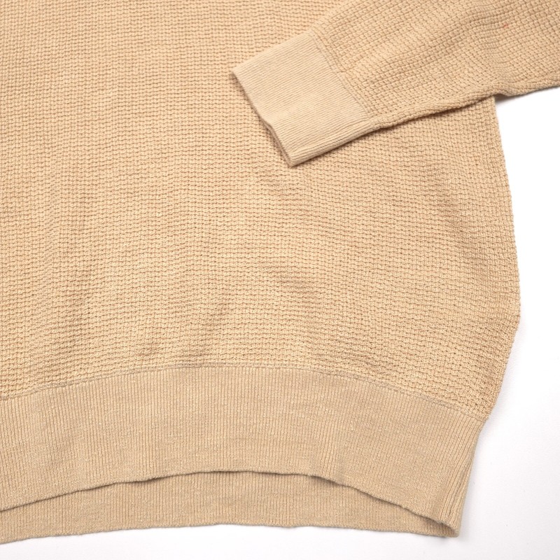 Polo Ralph Lauren Linen Sweater Polo Shirt Mens XL Beige Textured NWT gallery