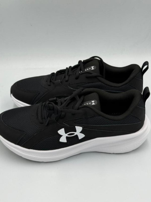 Under Armour Charged+ Assert 11 – Black/White Men’s 11