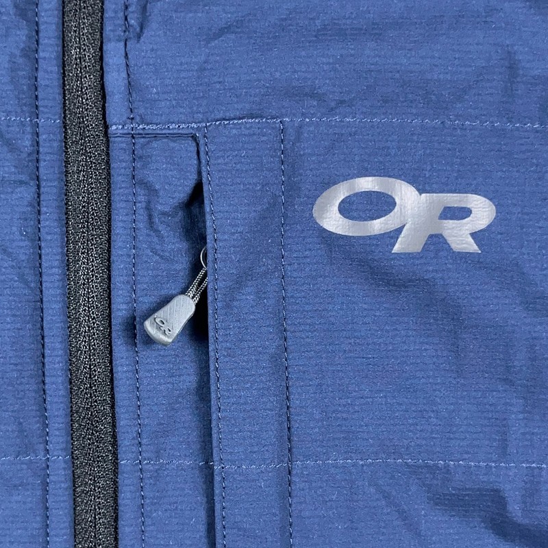 Outdoor Research Vest Mens Large Blue Black Lightweight Pertex gallery