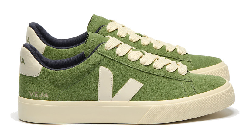 Veja Campo Bold Suede Sneaker Kiwi Pierre
