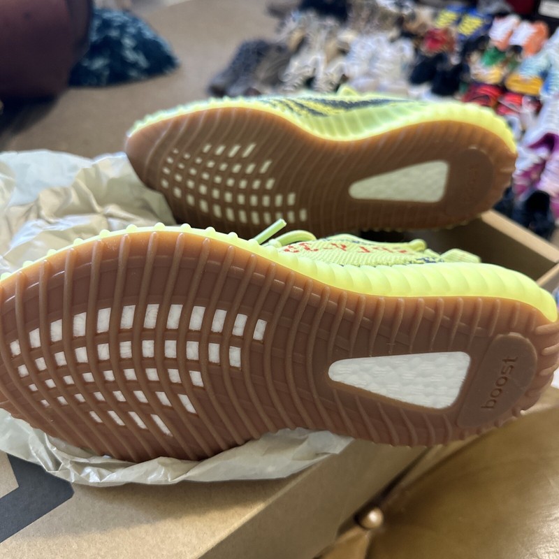 Size 5 Left And 6.5 Right - adidas Yeezy Boost 350 V2 Low Semi Frozen Yellow gallery