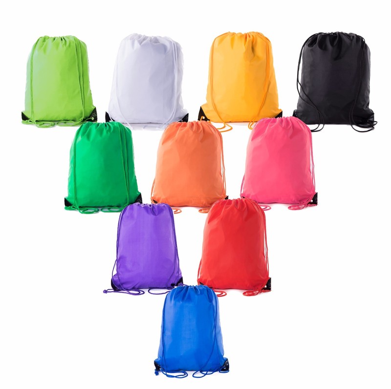 Mato & Hash Basic Cinch Sack Drawstring Pack Tote Promotion Back Pack Party Bag