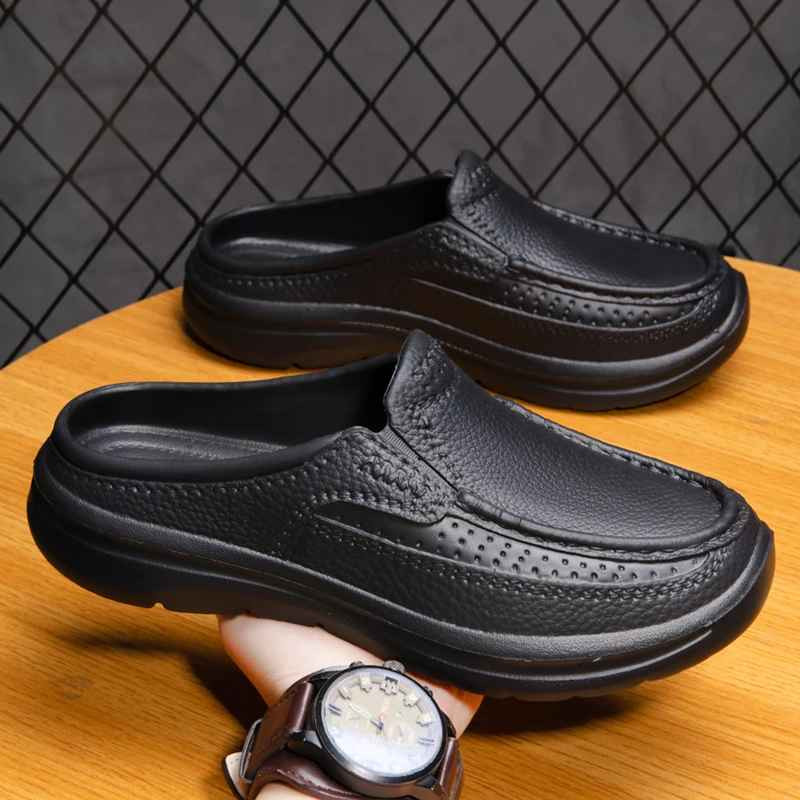 Men’s spring and summer waterproof, non-slip and comfortable kitchen shoes