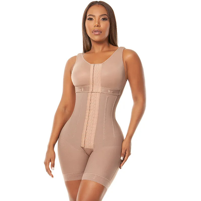 Faja Colombiana High Compression Slimming Full Body Shaper With Bones Sculpt
