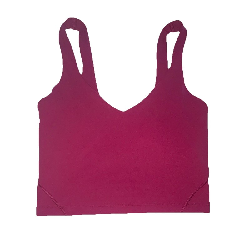 lululemon Align Tank Top, Light Support A/B Cup, Size 2/4, Pomegranate