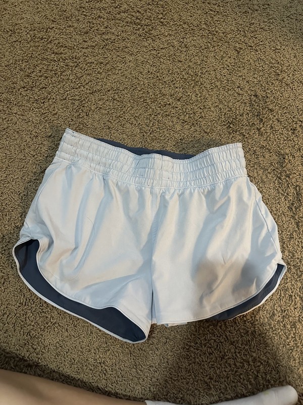 Lululemon Reversible Choose A Side Short, Light & Navy Blue, 3 Inch, Size 6