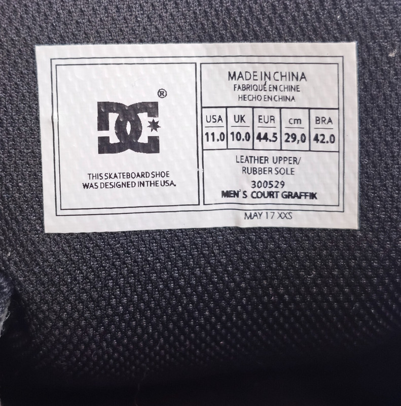 DC Men's Court Graffik Casual Skate Shoe, Size 11 US , Black On Black gallery