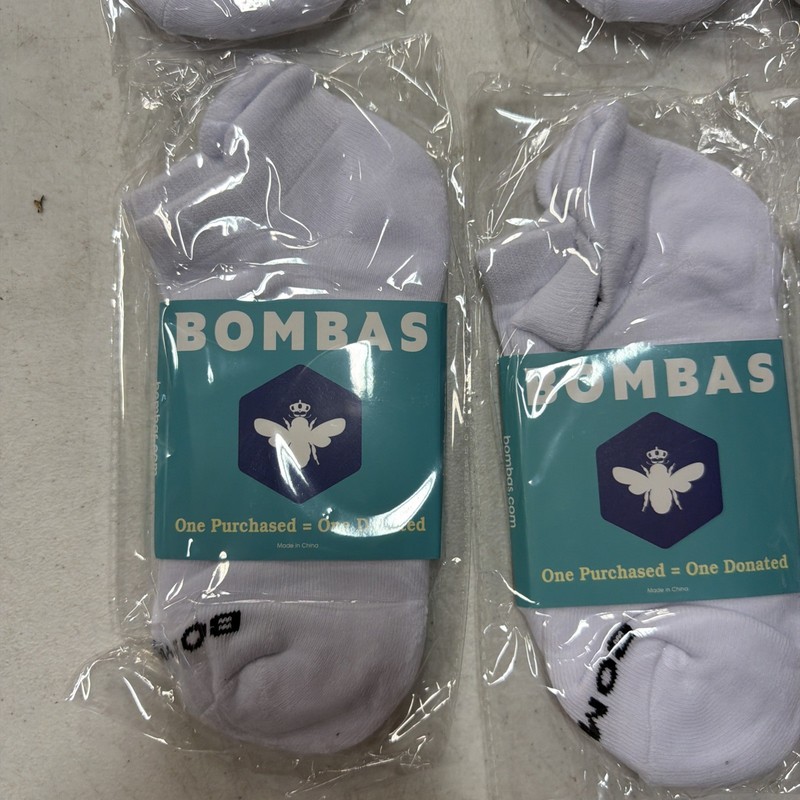 [100% AUTHENTIC] 6 PACKS Men Tri-Block Bombas Socks🐝 Large gallery