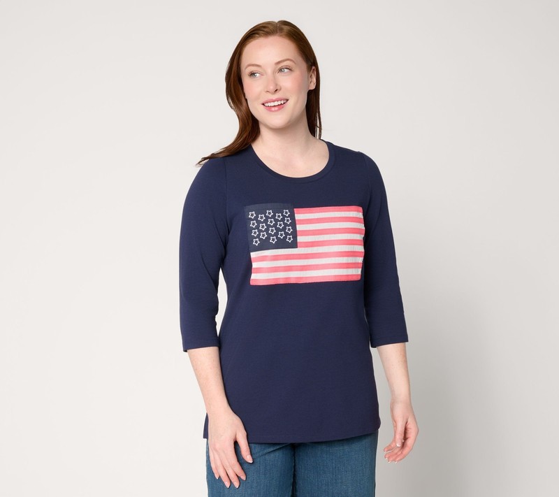 Belle by Kim Gravel Liberty Belles by Kim Gravel TripleLuxe Knit American Woman