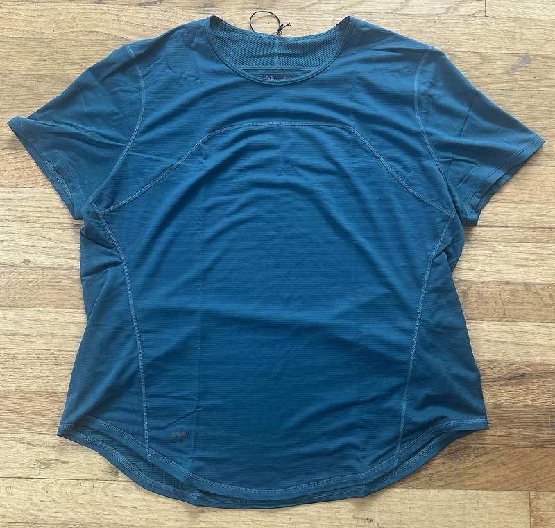 NEW Janji Helio Tech Tee Womens S Small Short Sleeve – Ocean – Green / Teal
