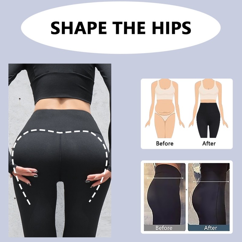 Women's Yoga Pants High Waisted Tummy Control Workout Gym Stretch Yoga Leggings gallery
