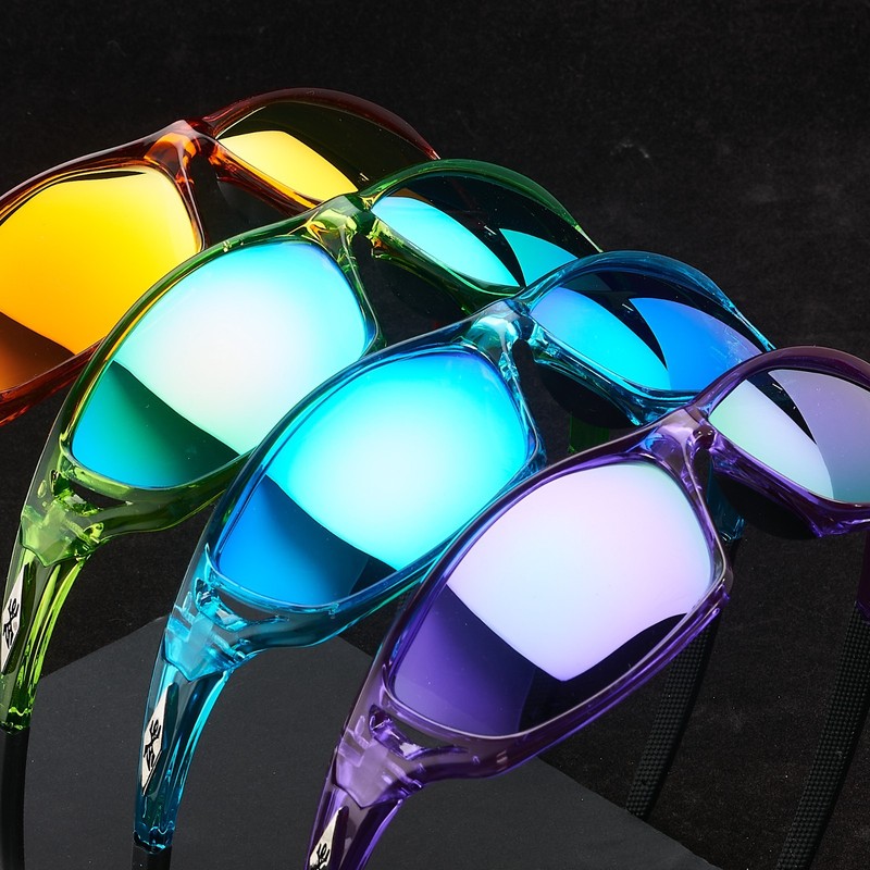 X LOOP Polarized Wrap Sunglasses Men Women UV400 Sport Mirrored Fishing Driving gallery