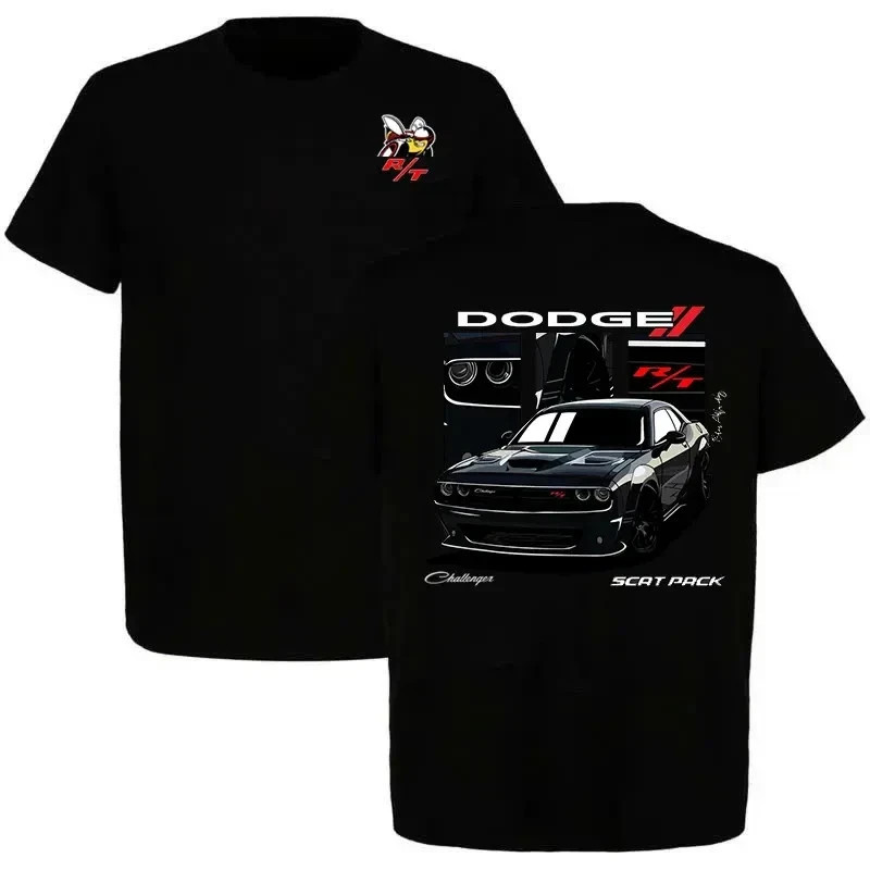 Challenger R/T Scat Pack T-Shirt, R/T Scat Pack Muscle Car Graphic Tee