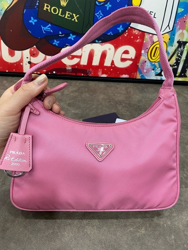 Prada Pre-Owned Authentic Shoulder Bag Pink 1NE5152DH0F0678